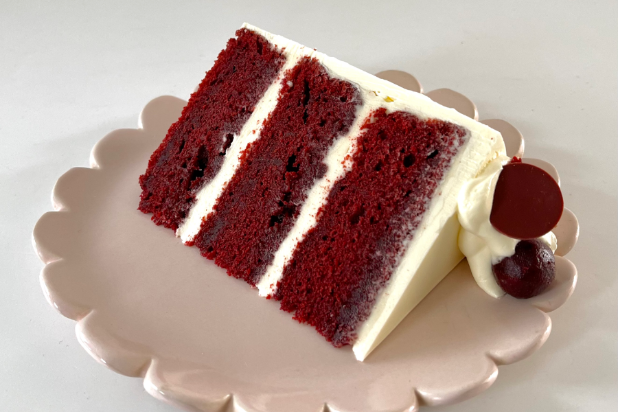 Photo of Gaya's Cakes Red Velvet Cake slice