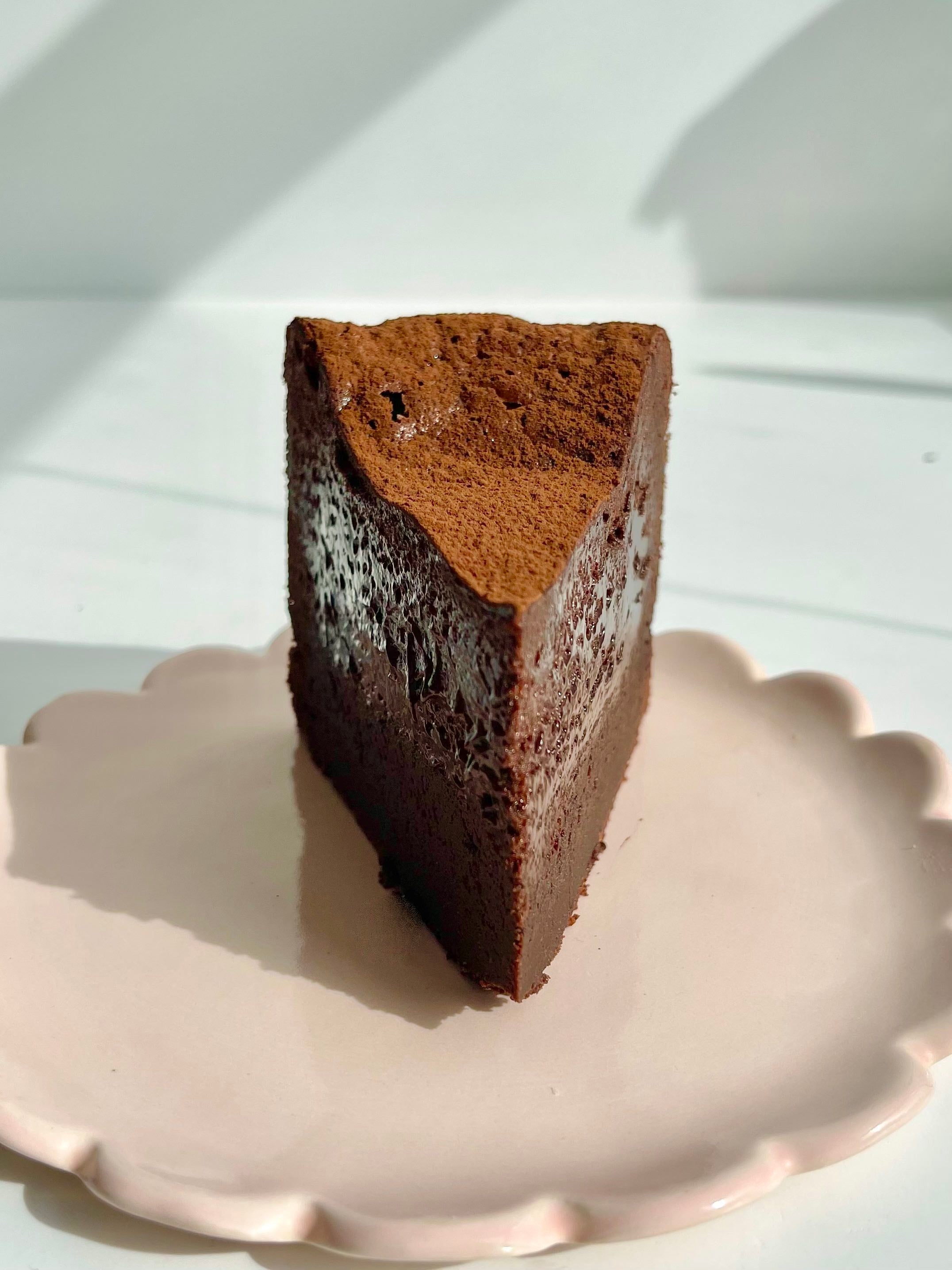 Twice Baked 70% Dark Chocolate Flourless Cake